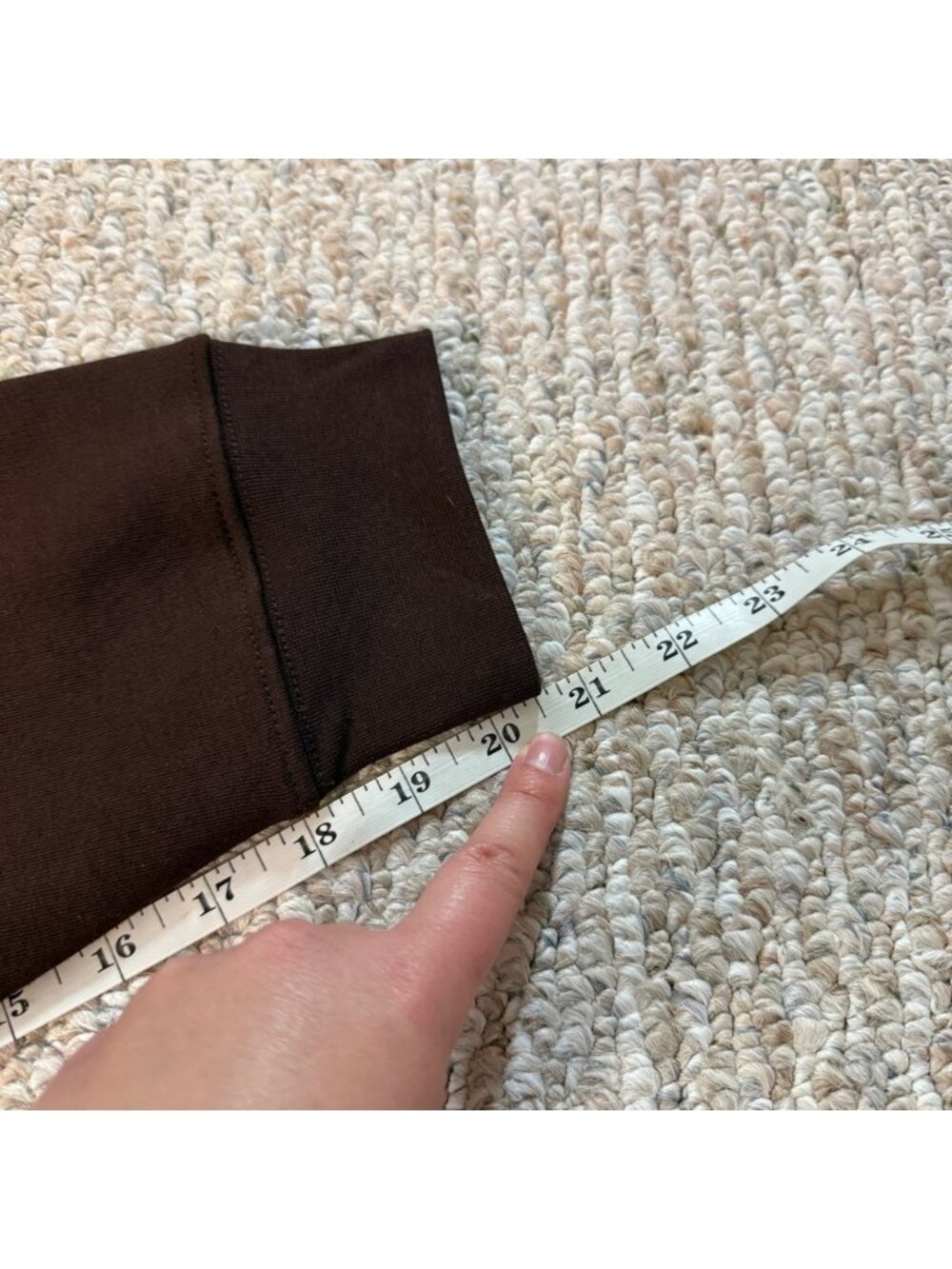 Brunette The Label Core Crew French Press Brown L/XL NWT - Picture 11 of 11